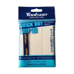 Owijka wierzchnia Toalson Quick Dry Grip 3P biała