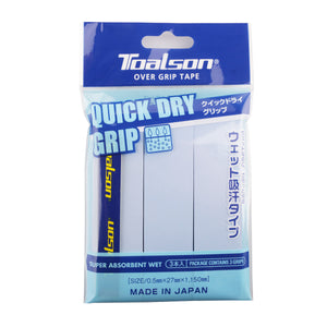 Owijka wierzchnia Toalson Quick Dry Grip 3P niebieska