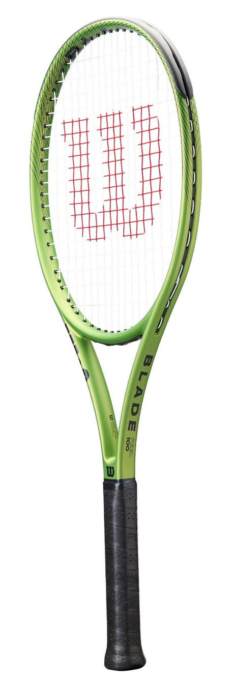 Rakieta tenisowa Wilson Blade Feel 100 zielona - naciągnięta