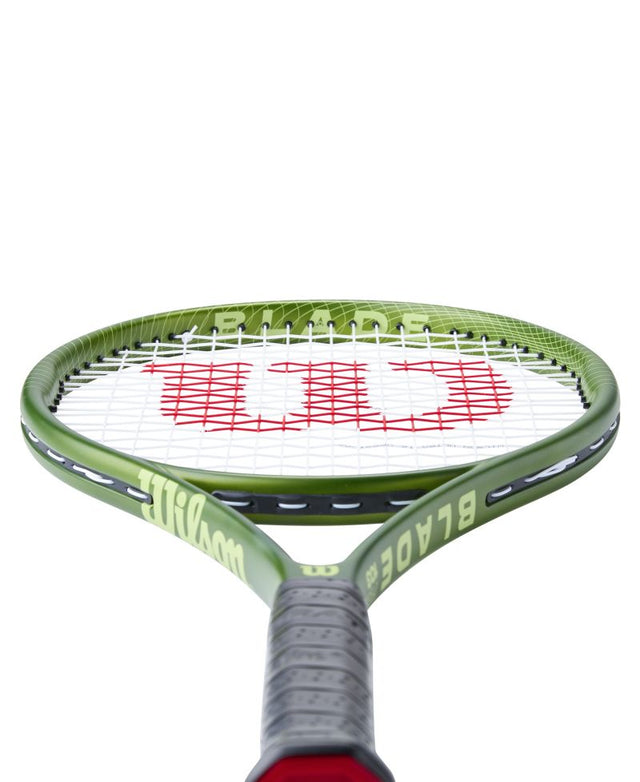 Rakieta tenisowa Wilson Blade Feel 103 zielona - naciągnięta
