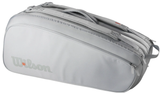 Torba tenisowa thermobag Wilson Shift Super Tour 9 PK srebrna