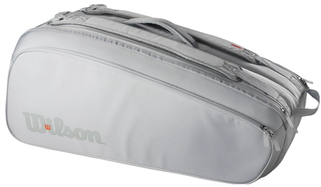 Torba tenisowa thermobag Wilson Shift Super Tour 9 PK srebrna