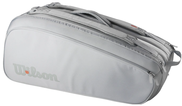 Torba tenisowa thermobag Wilson Shift Super Tour 9 PK srebrna
