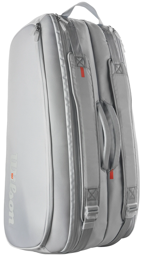 Torba tenisowa thermobag Wilson Shift Super Tour 9 PK srebrna