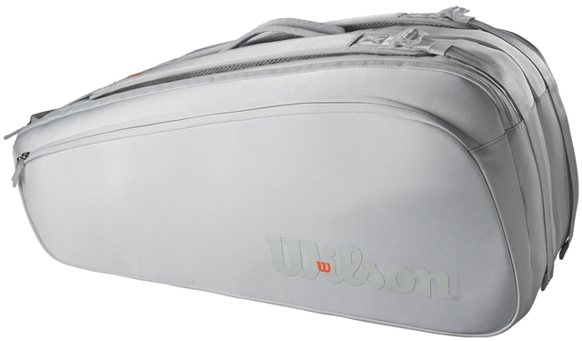 Torba tenisowa thermobag Wilson Shift Super Tour 9 PK srebrna