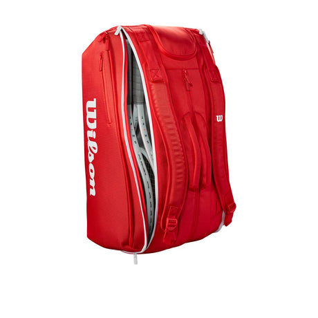 Torba tenisowa thermobag Wilson Super Tour x15 czerwona