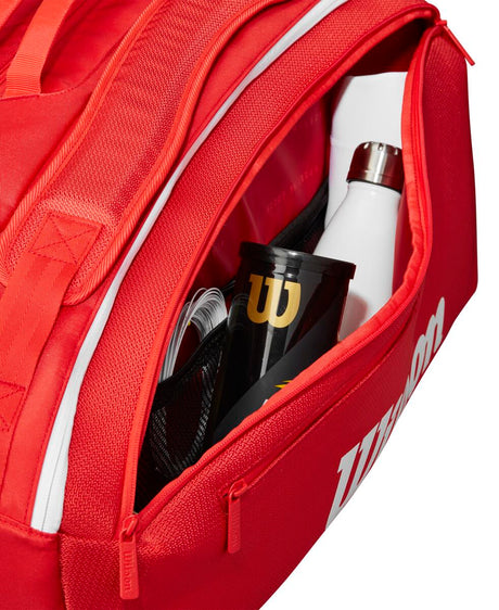 Torba tenisowa thermobag Wilson Super Tour x15 czerwona
