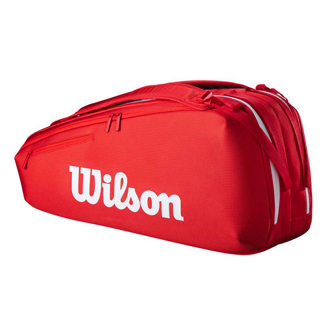 Torba tenisowa Wilson Super Tour x6 czerwona