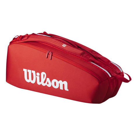 Torba tenisowa Wilson Super Tour x6 czerwona