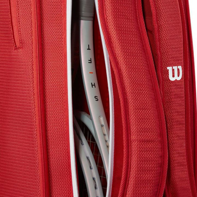 Torba tenisowa Wilson Super Tour x6 czerwona