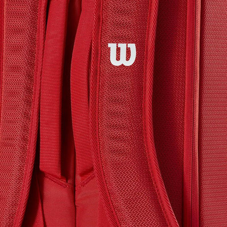 Torba tenisowa Wilson Super Tour x6 czerwona