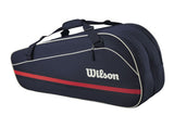 Torba tenisowa Wilson Team Racket 6R granatowa