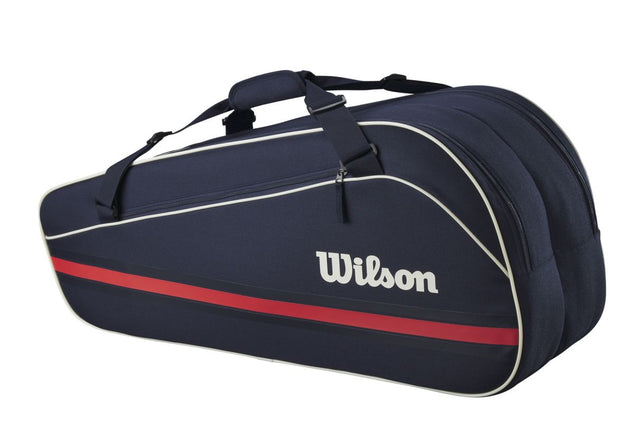 Torba tenisowa Wilson Team Racket 6R granatowa