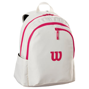 Plecak tenisowy Wilson Advantage Backpack biało-różowy
