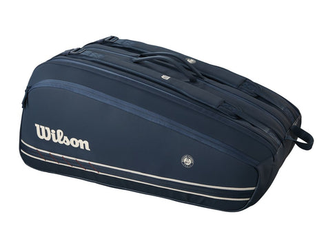 Torba tenisowa thermobag Wilson Roland Garros Session Super Tour 15R granatowa