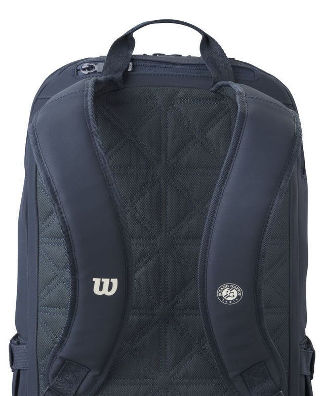 Plecak tenisowy Wilson Roland Garros 2025 Session Backpack granatowy