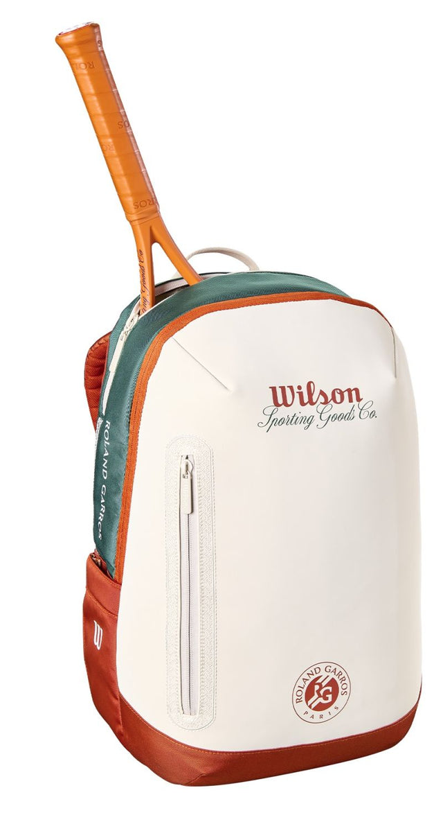 Plecak tenisowy Wilson Roland Garros 2026 kremowy