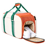 Torba tenisowa Wilson Roland Garros 2026 Small Duffel beżowa