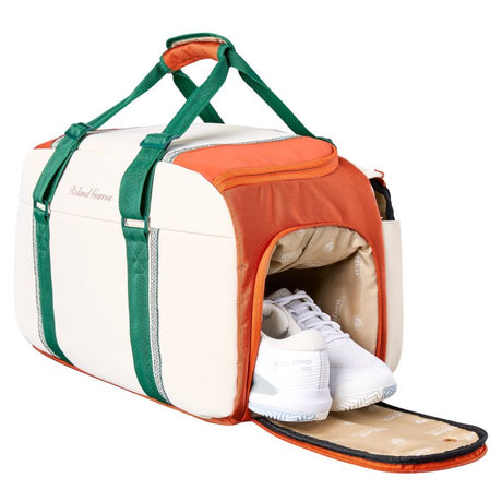 Torba tenisowa Wilson Roland Garros 2026 Small Duffel beżowa