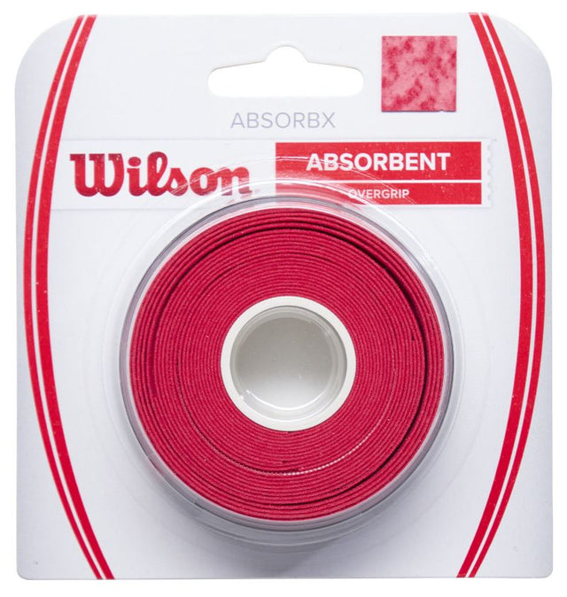 Owijka wierzchnia Wilson Absorbx czerwona