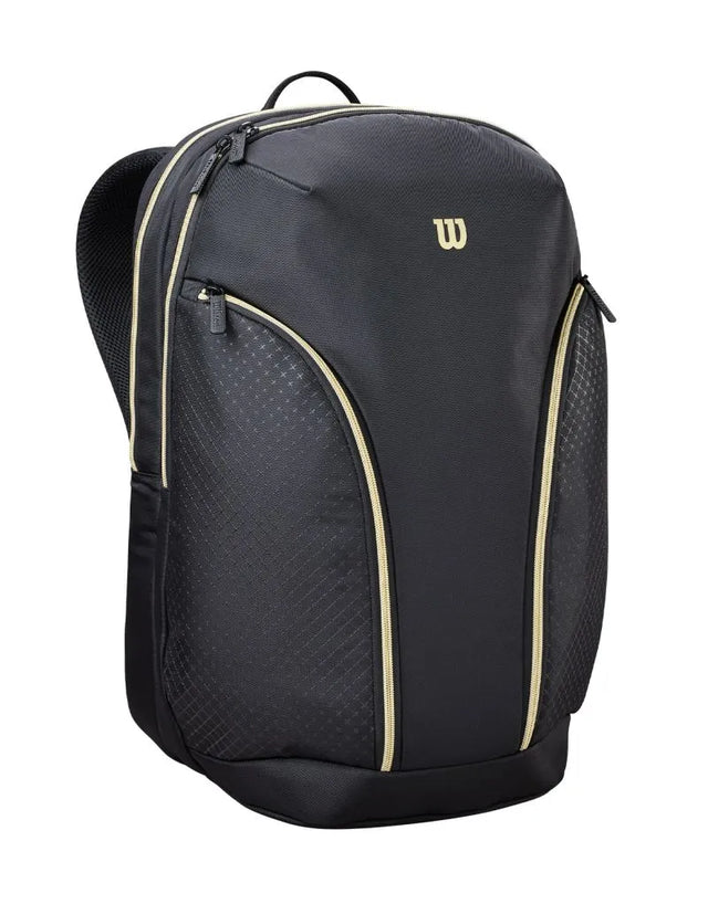 Plecak do padla Wilson Defy V1 Padel Backpack czarno-złoty