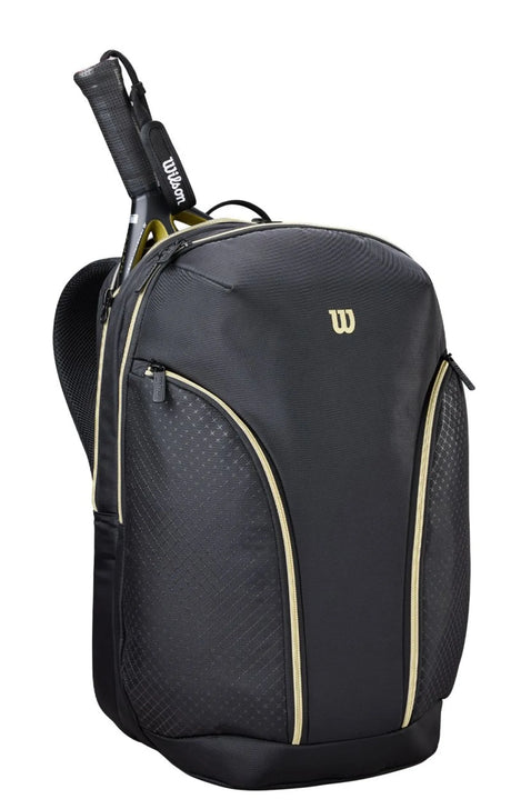 Plecak do padla Wilson Defy V1 Padel Backpack czarno-złoty