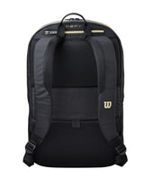 Plecak do padla Wilson Defy V1 Padel Backpack czarno-złoty