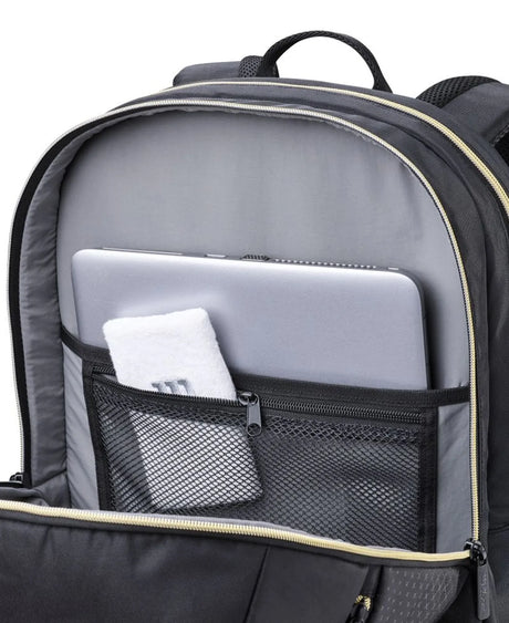 Plecak do padla Wilson Defy V1 Padel Backpack czarno-złoty