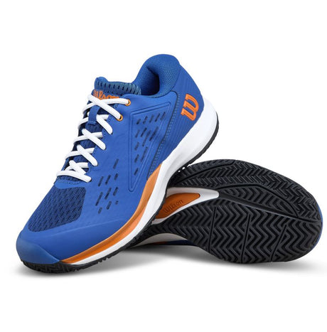 Buty tenisowe Wilson Rush Pro Ace Jr niebieskie