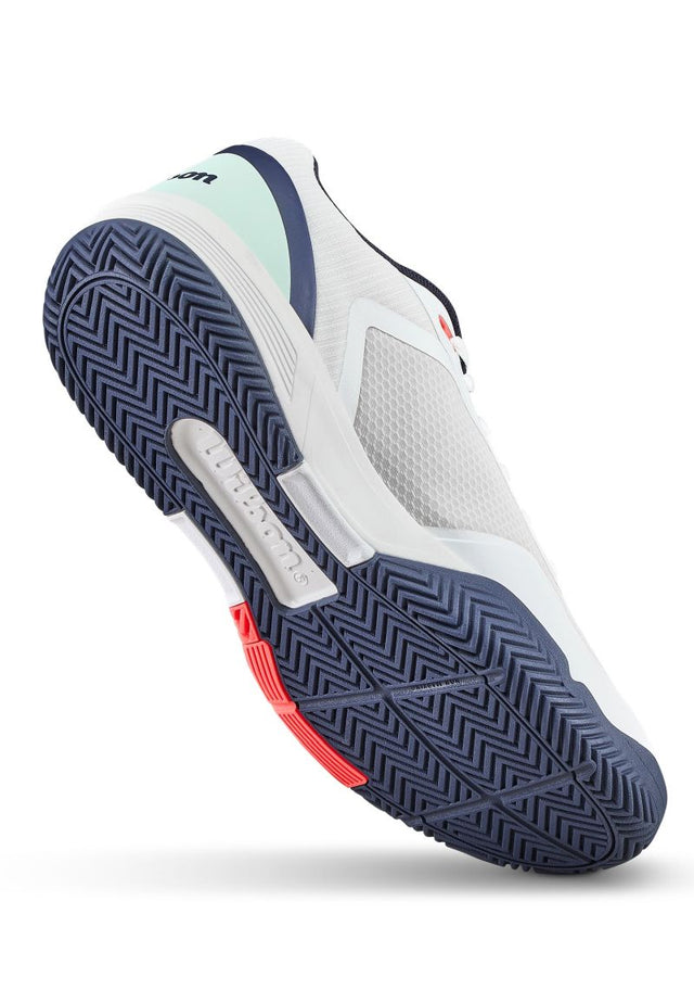 Buty tenisowe Wilson Court Glide biało-granatowe
