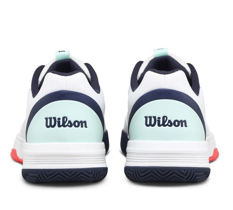 Buty tenisowe Wilson Court Glide biało-granatowe