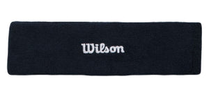 Frotka tenisowa na głowę Wilson Headband czarna