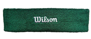 Frotka tenisowa na głowę Wilson Headband zielona