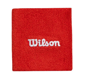Frotki tenisowe Wilson Wristbands czerwone