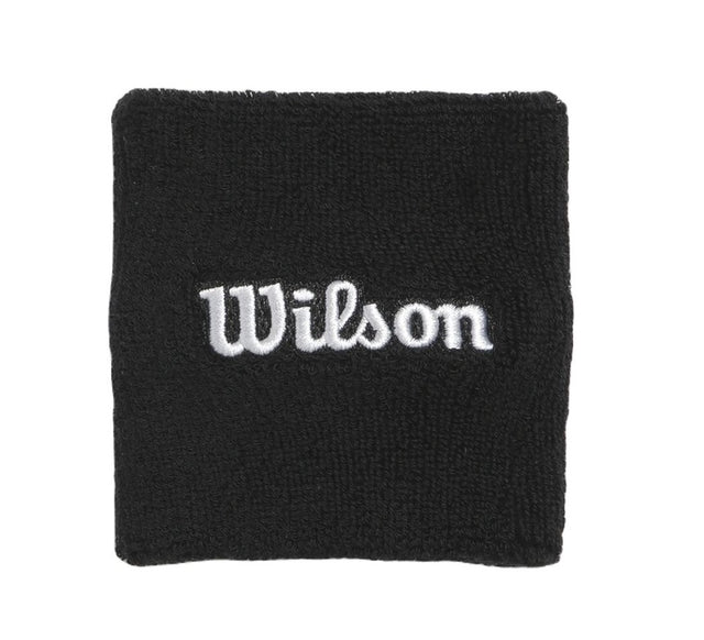 Frotki tenisowe Wilson Wristbands czarne