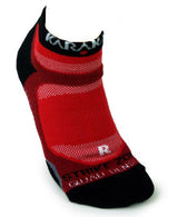 Skarpety do squasha Karakal X4 Trainer czerwono-czarne
