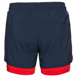 Spodenki tenisowe Fila Shorts Evie granatowe