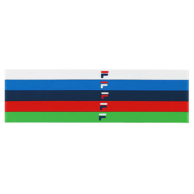 Opaski na głowę Fila Headband Mini Millie wielokolorowe x5