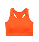 Stanik tenisowy Yonex Sports Bra pomarańczowy