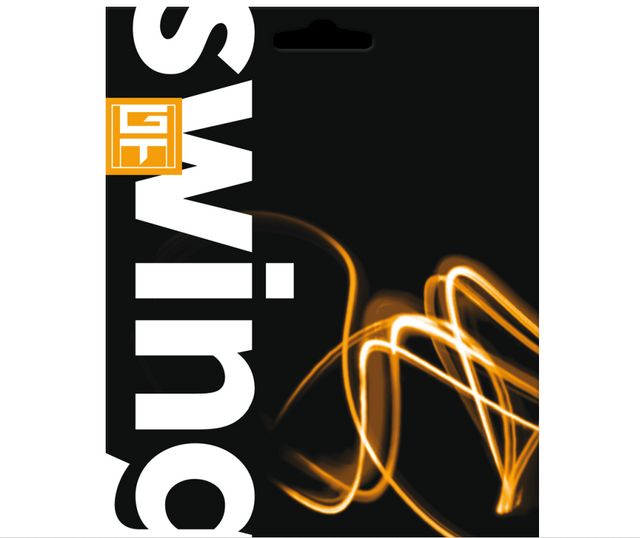 Naciąg tenisowy GT Swing czarny