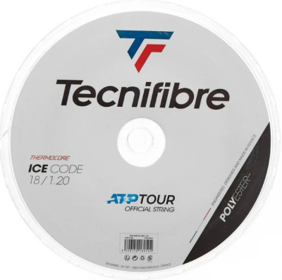 Naciąg tenisowy Tecnifibre Ice Code biały szpula 200m