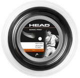 Naciąg tenisowy Head Sonic Pro 12m ze szpuli czarny