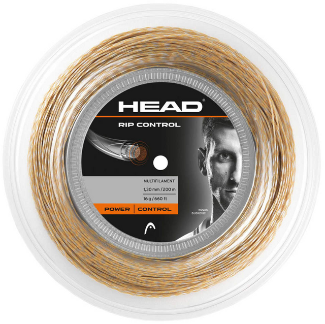Naciąg tenisowy Head Rip Control ze szpuli naturalny
