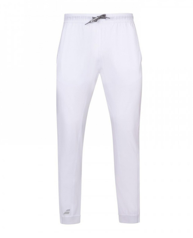 Spodnie dresowe juniorskie Babolat Play Pant białe