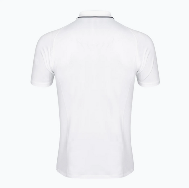 Koszulka tenisowa Wilson Team Seamless Polo 2.0 biała