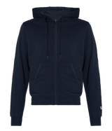Bluza tenisowa Wilson Team Zip Hoodie granatowa