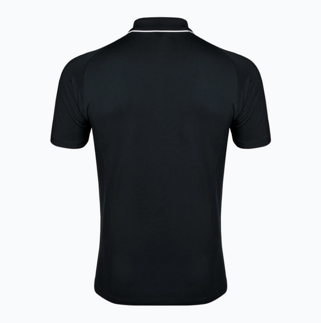 Koszulka tenisowa Wilson Team Seamless Polo 2.0 czarna