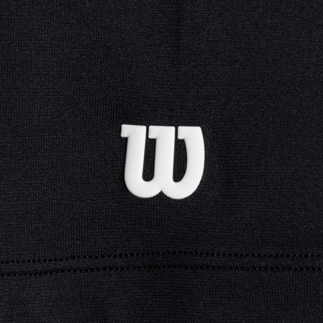 Koszulka tenisowa Wilson Team Seamless Polo 2.0 czarna