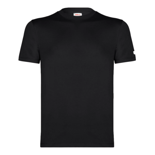 Koszulka tenisowa Wilson Team Graphic Tee czarna