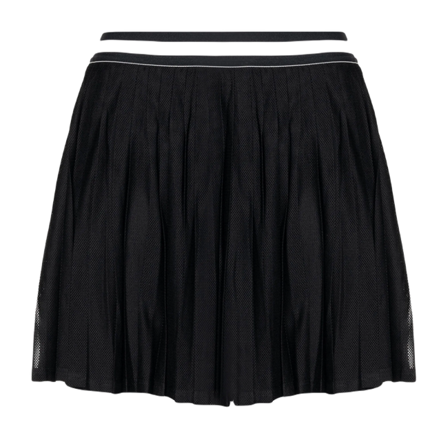 Spódniczka tenisowa Wilson Team Pleated czarna